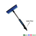 professional window and garage floor cleaning squeegee with water fed pole